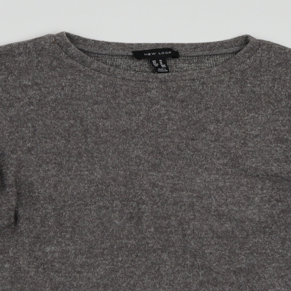 New Look Womens Grey   Pullover Jumper Size M