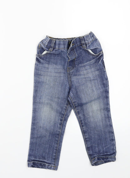 M&Co Baby Blue   Capri Jeans Size 18 Months