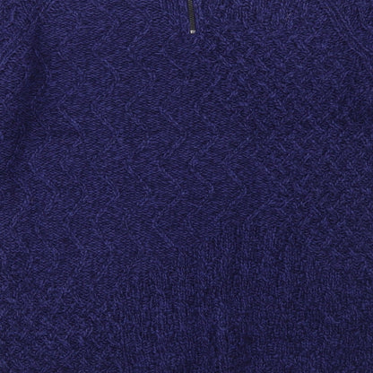 Ellen Reyes Womens Blue   Pullover Jumper Size M