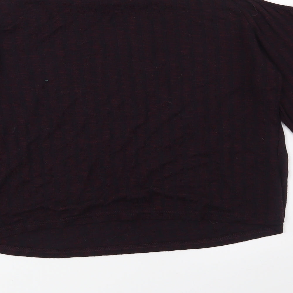 Womens UK Size 16 New Look Red Basic Blouse