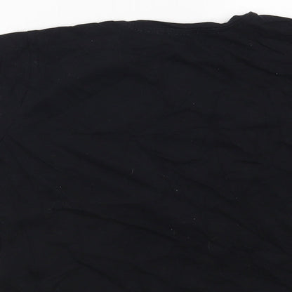 New Look Girls Black Solid  Top Pyjama Top Size M  - Cosy Club