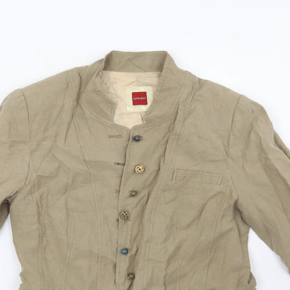 Olsen Womens Beige   Jacket  Size 12
