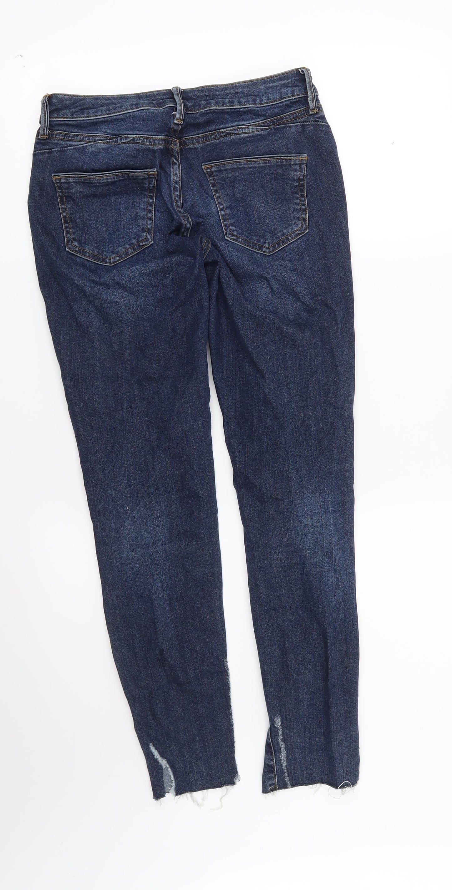 Denim CO Womens Blue   Skinny Jeans Size 6 L27 in