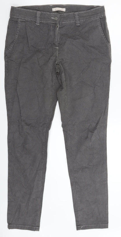Karen Kate Womens Multicoloured Geometric  Chino Trousers Size 30 in L30 in