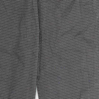 Karen Kate Womens Multicoloured Geometric  Chino Trousers Size 30 in L30 in