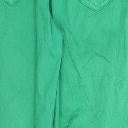 Z Biz Womens Green  Denim Jegging Jeans Size 32 in L25 in