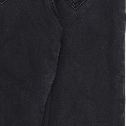 Zizzi Womens Black  Denim Skinny Jeans Size 34 in L31 in