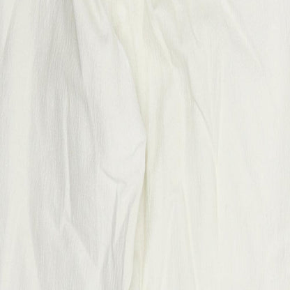 Basler Womens White Extra Slim Cotton Jeans Size 14