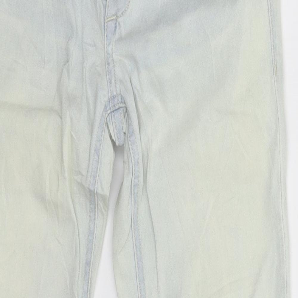 Womens UK Size 27 in H&M Extra-Slim Fit Skinny Blue Jeans