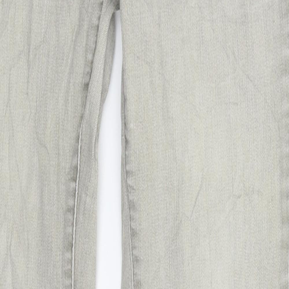 Womens UK Size 32 in Pieces Extra-Slim Fit Jegging Grey Jeans