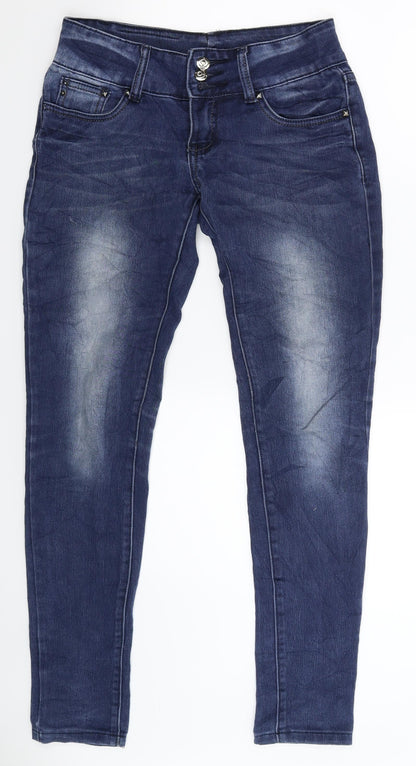 Dolce & Rosa Womens Blue  Denim Skinny Jeans Size 28 in L30 in