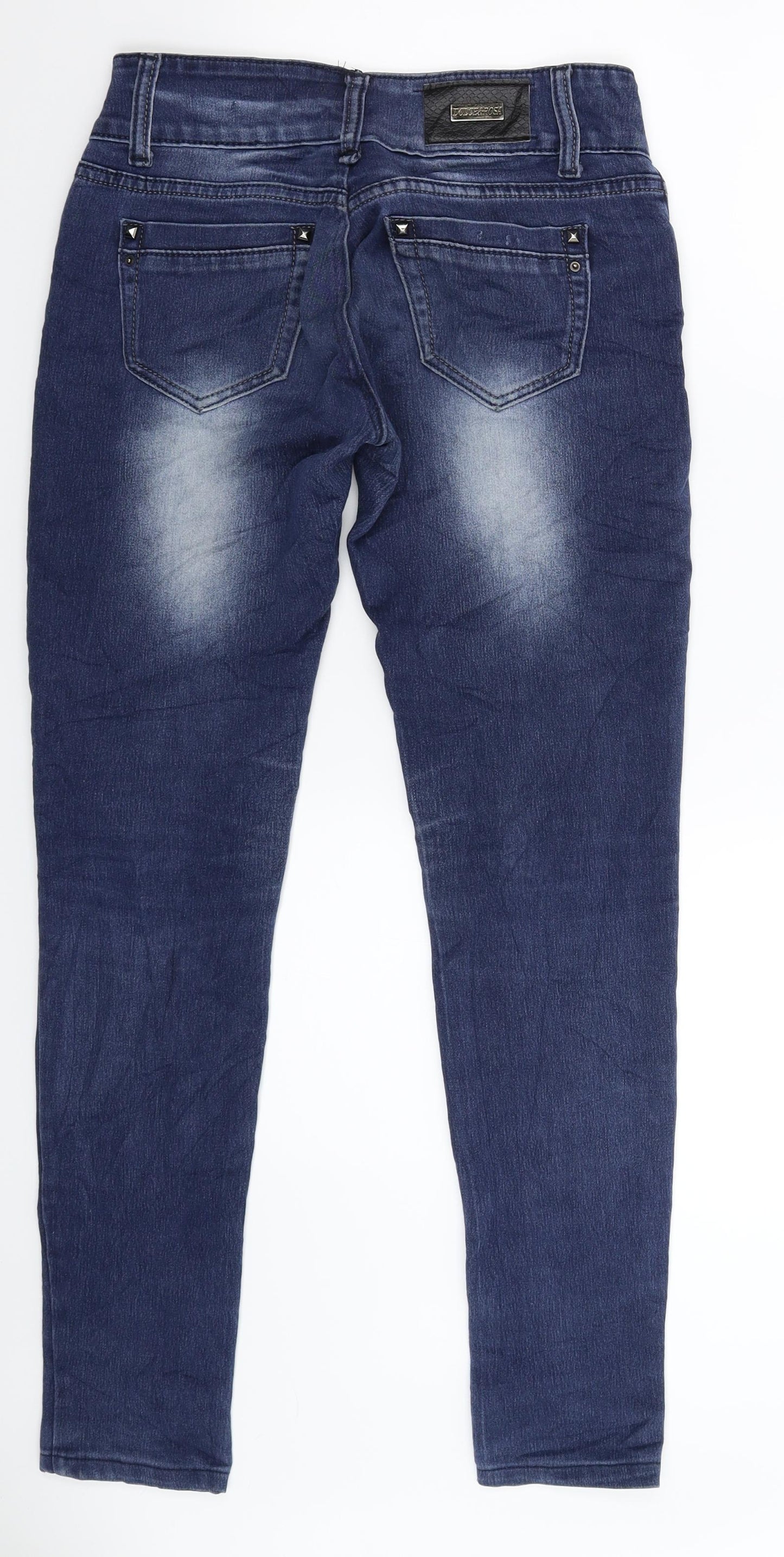 Dolce & Rosa Womens Blue  Denim Skinny Jeans Size 28 in L30 in