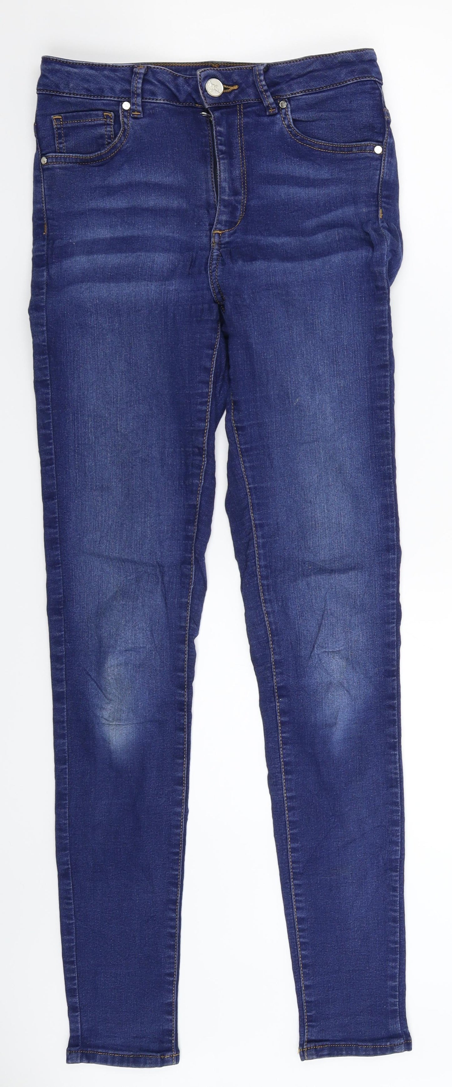 Never Denim Womens Blue  Denim Jegging Jeans Size 28 in L31 in