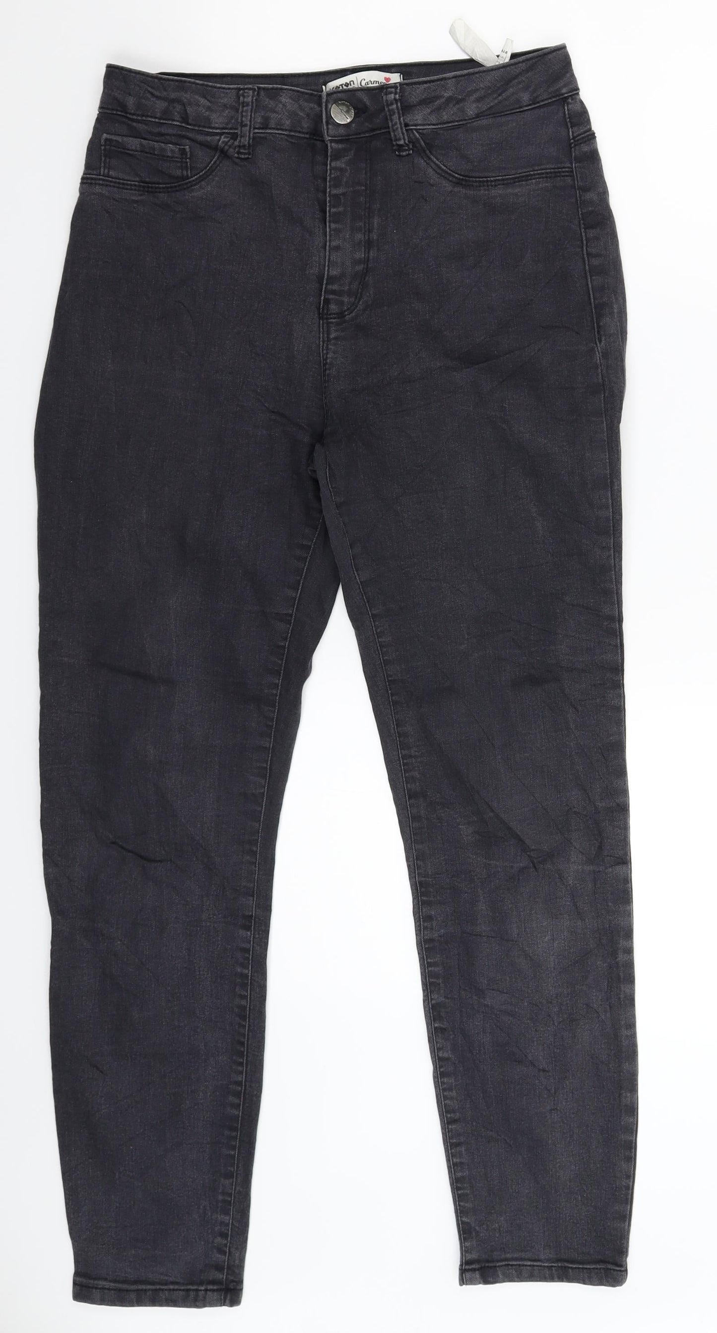 Koton Womens Black  Denim Skinny Jeans Size 30 in L27 in