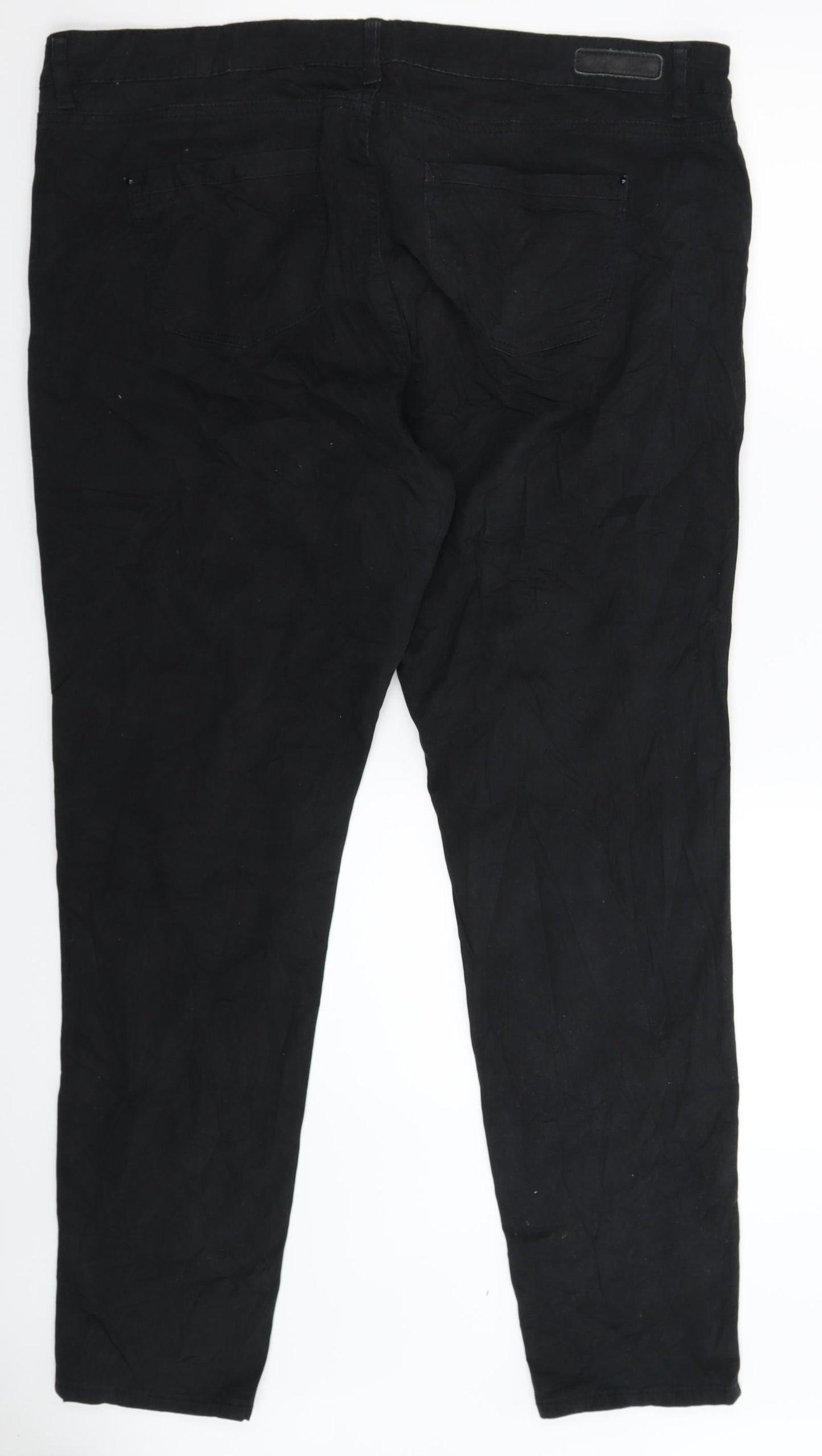 Lucy Womens Black   Trousers  Size 42 in L32 in