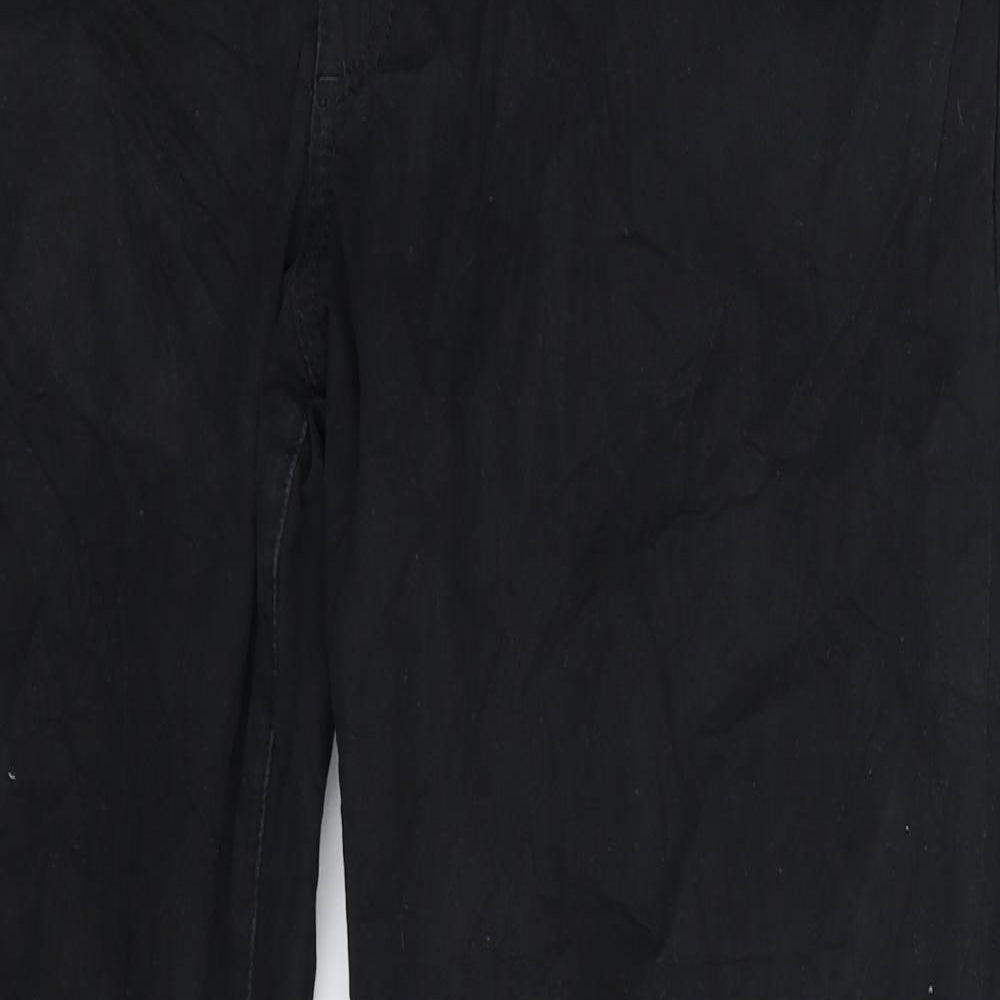 Lucy Womens Black   Trousers  Size 42 in L32 in