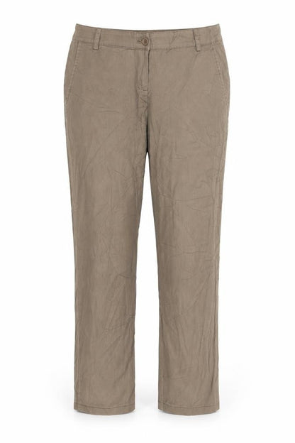 Anima Bella Womens Grey   Trousers  Size 34 in L28 in