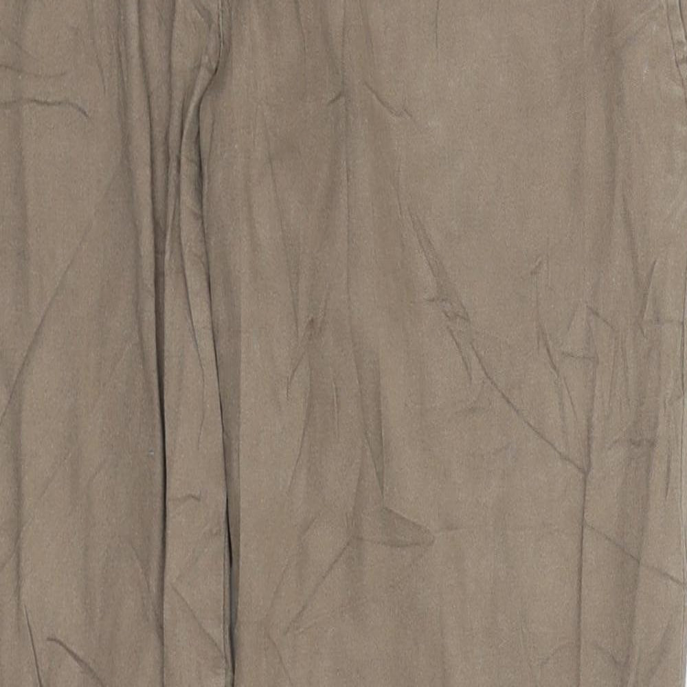 Anima Bella Womens Grey   Trousers  Size 34 in L28 in
