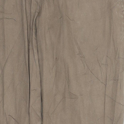 Anima Bella Womens Grey   Trousers  Size 34 in L28 in