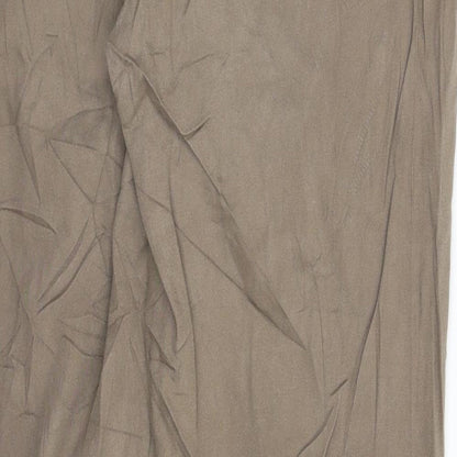 Anima Bella Womens Grey   Trousers  Size 34 in L28 in