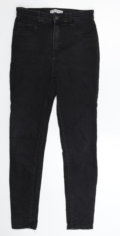 Pull&Bear Womens Black  Denim Jegging Jeans Size 26 in L27 in