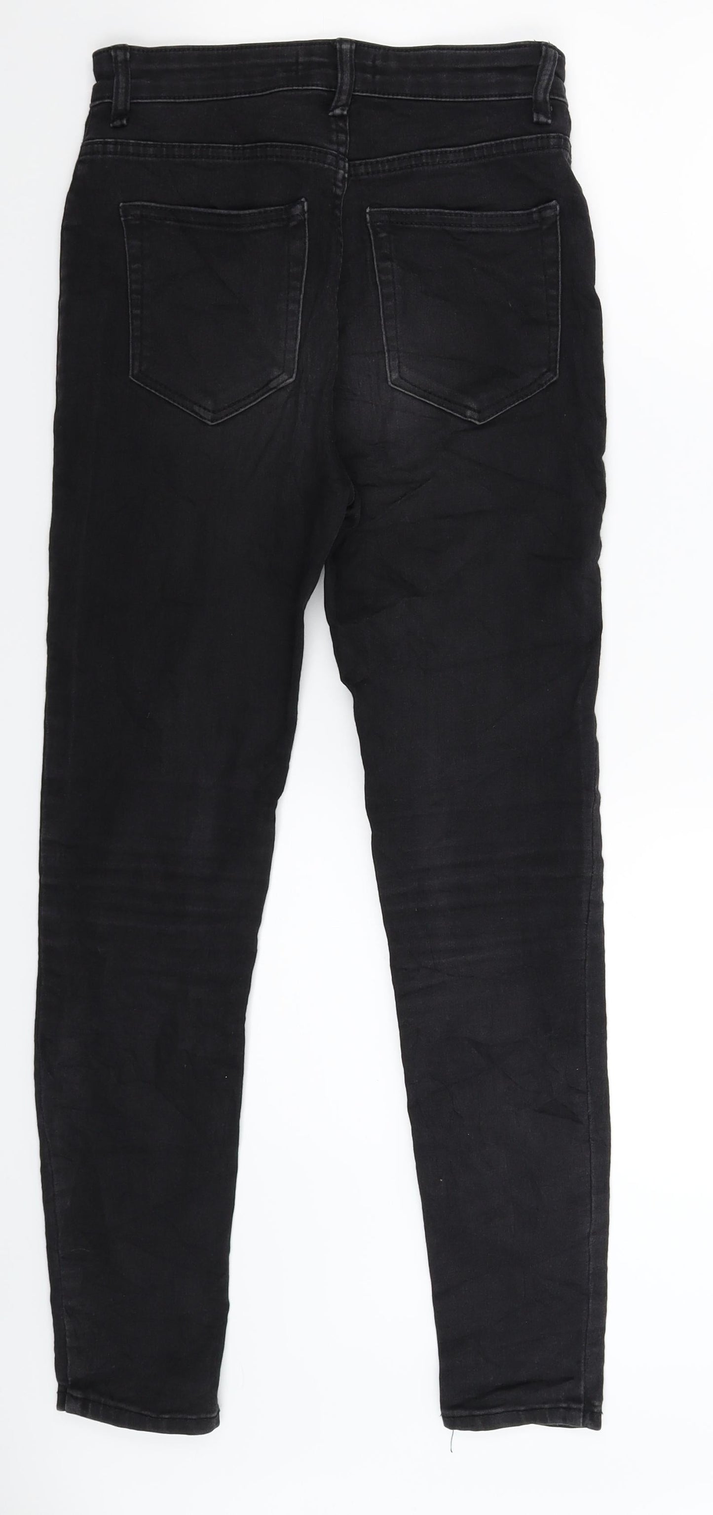 Pull&Bear Womens Black  Denim Jegging Jeans Size 26 in L27 in