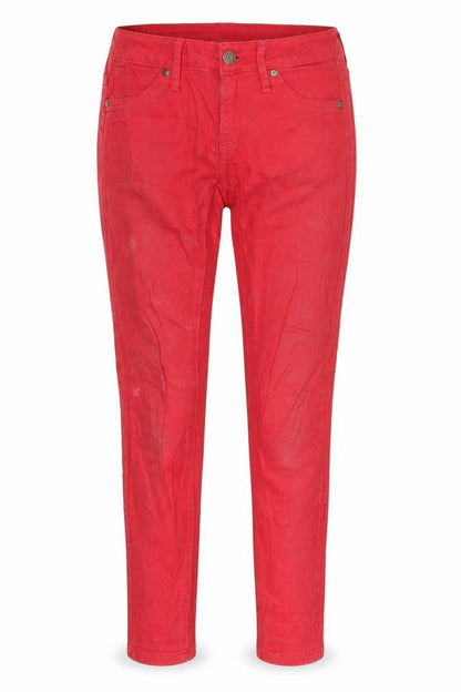 Womens UK Size 6 Mango Extra-Slim Fit Jegging Red Jeans