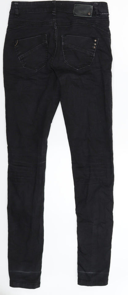 Pulz Womens Black  Denim Jegging Jeans Size 28 in L33 in