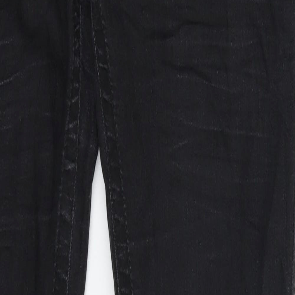 Pulz Womens Black  Denim Jegging Jeans Size 28 in L33 in