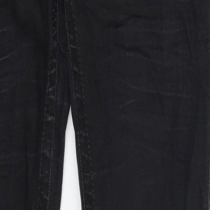 Pulz Womens Black  Denim Jegging Jeans Size 28 in L33 in