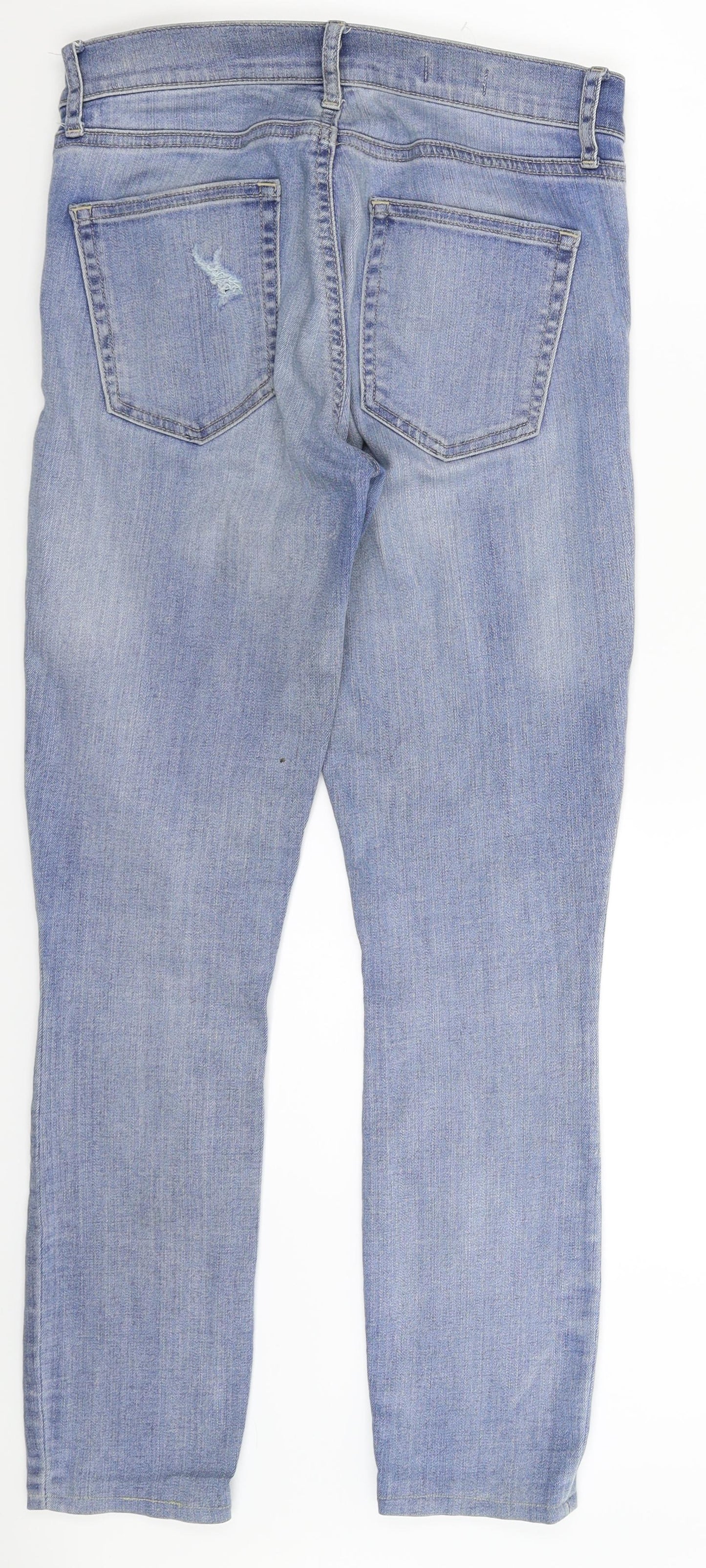 Gap Womens Blue  Denim Skinny Jeans Size 28 in L27 in