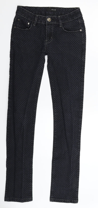 Womens UK Size 26 in Gold SK Extra-Slim Fit Jegging Blue Jeans