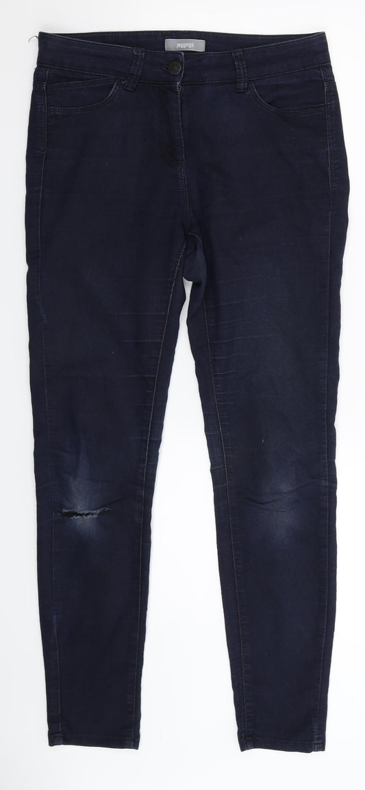 Womens UK Size 10 Marks and Spencer Extra-Slim Fit Jegging Blue Jeans