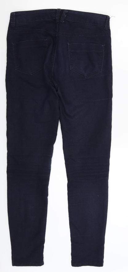 Womens UK Size 10 Marks and Spencer Extra-Slim Fit Jegging Blue Jeans