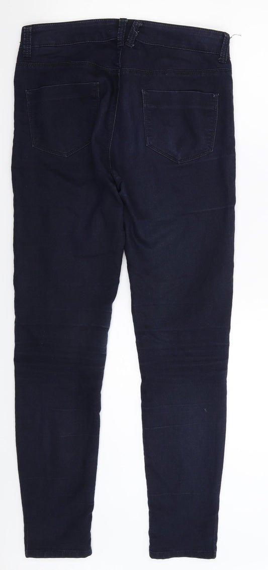 Womens UK Size 10 Marks and Spencer Extra-Slim Fit Jegging Blue Jeans
