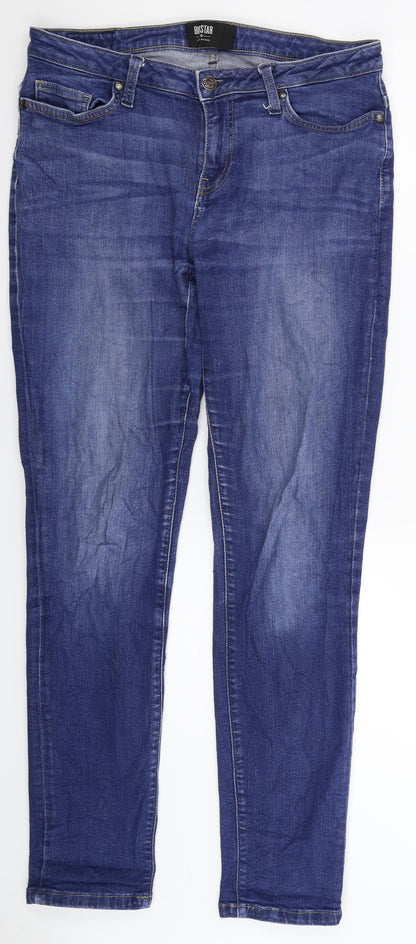 Womens UK Size 34 in BIG STAR Extra-Slim Fit Skinny Blue Jeans