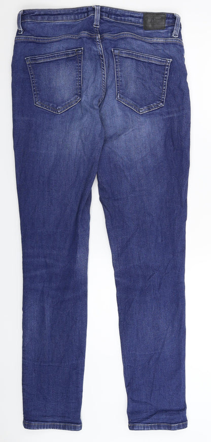 Womens UK Size 34 in BIG STAR Extra-Slim Fit Skinny Blue Jeans