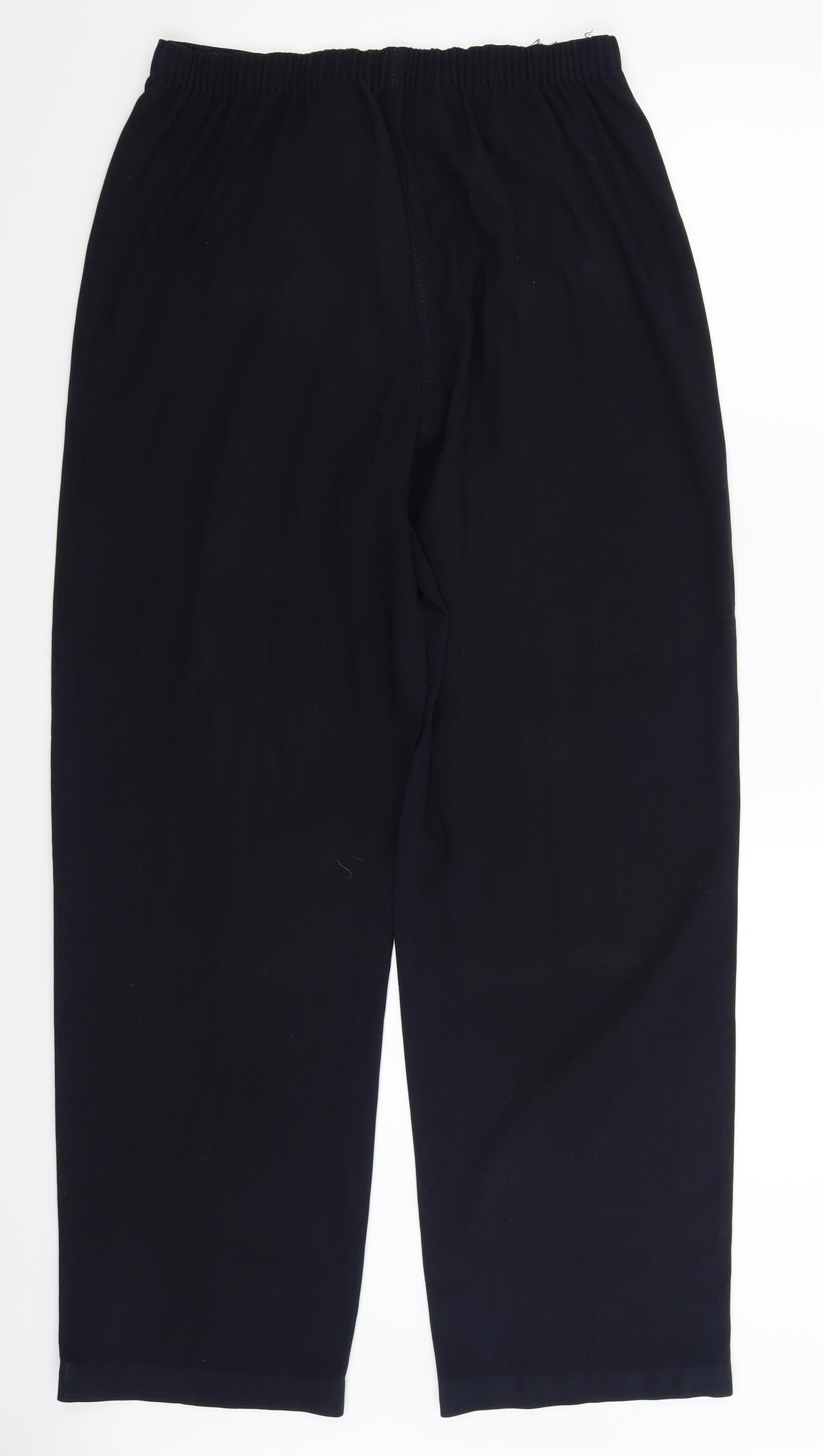 Womens UK Size 14 Marks and Spencer Regular Fit  Blue Trousers