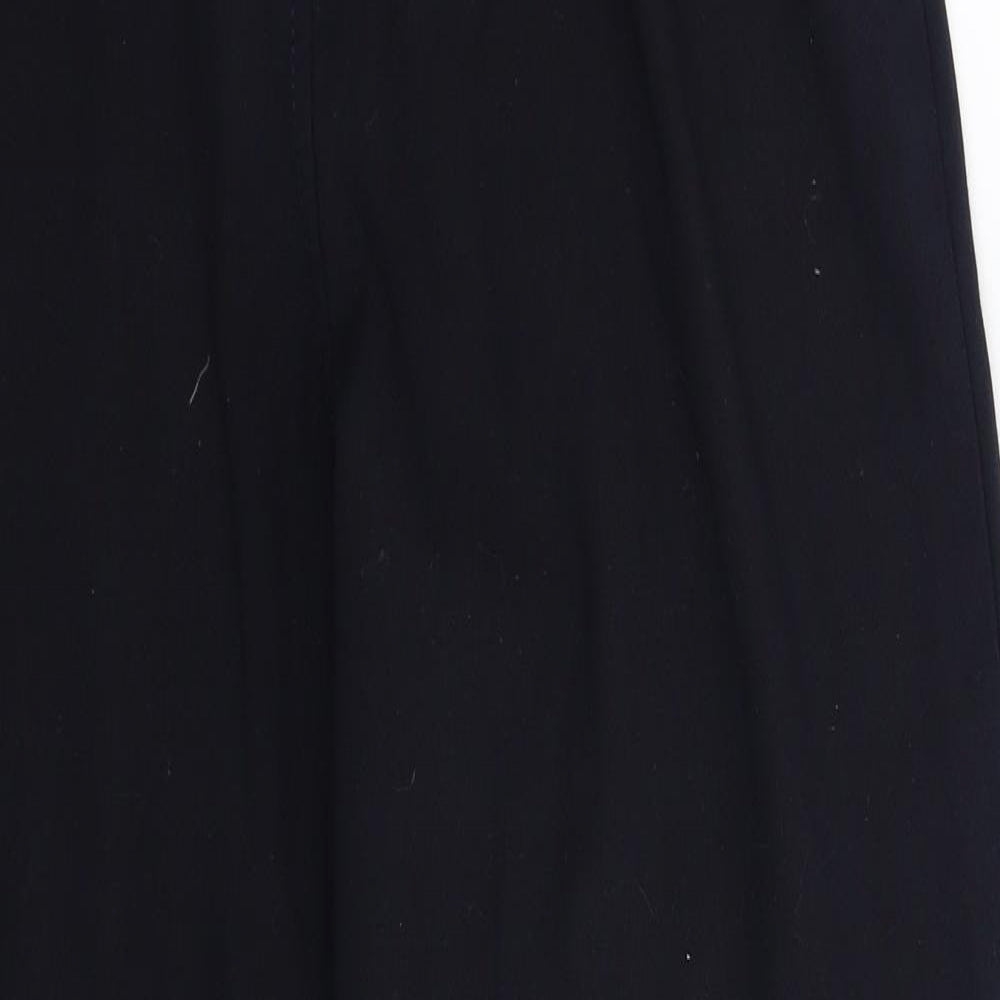 Womens UK Size 14 Marks and Spencer Regular Fit  Blue Trousers