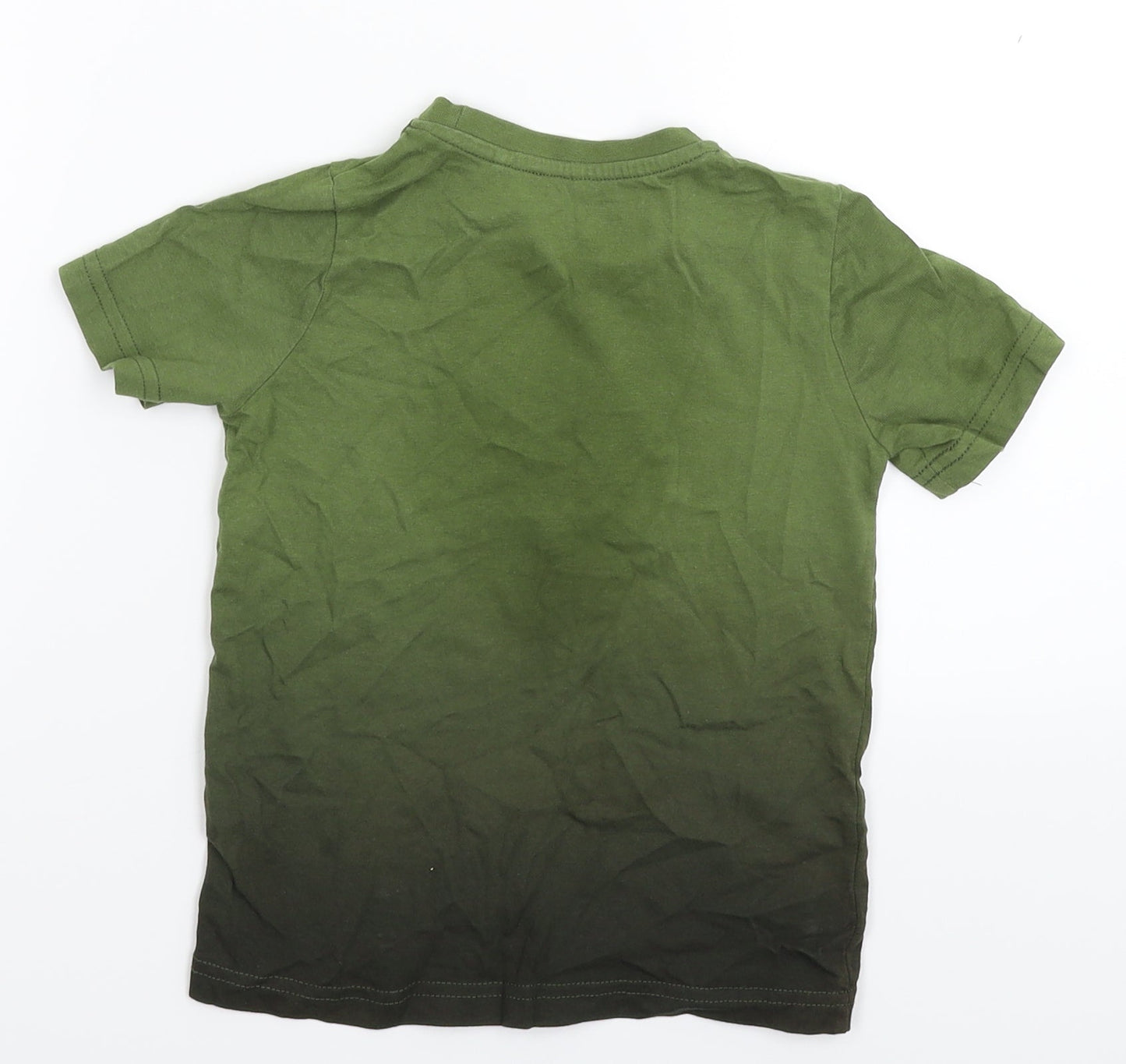 TU Boys Green   Basic T-Shirt Size 3 Years