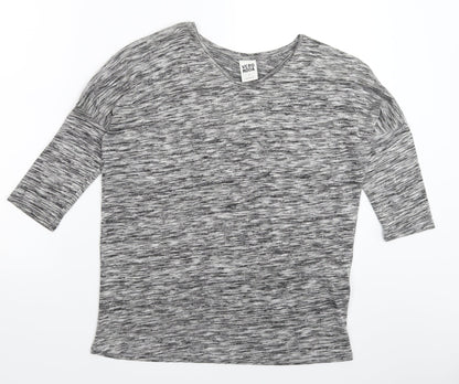Vero Moda Womens Grey  Knit Pullover Jumper Size S