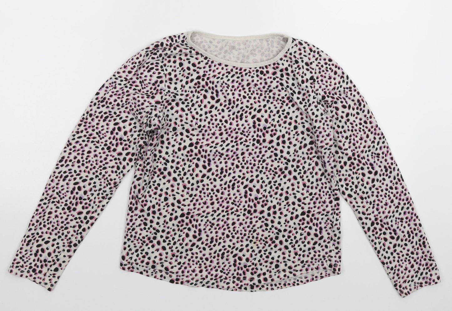 TU Girls Multicoloured Animal Print  Basic T-Shirt Size 12 Years