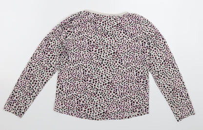 TU Girls Multicoloured Animal Print  Basic T-Shirt Size 12 Years