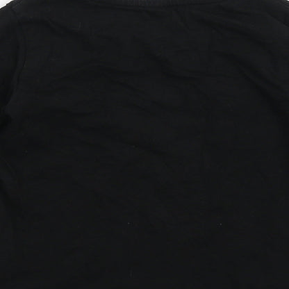 Next Boys Black   Basic T-Shirt Size 3 Years