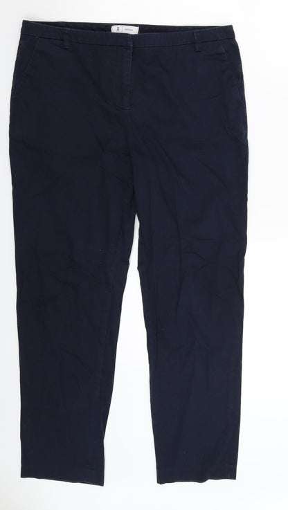 Edition Womens Blue   Trousers  Size 30 in L26 in