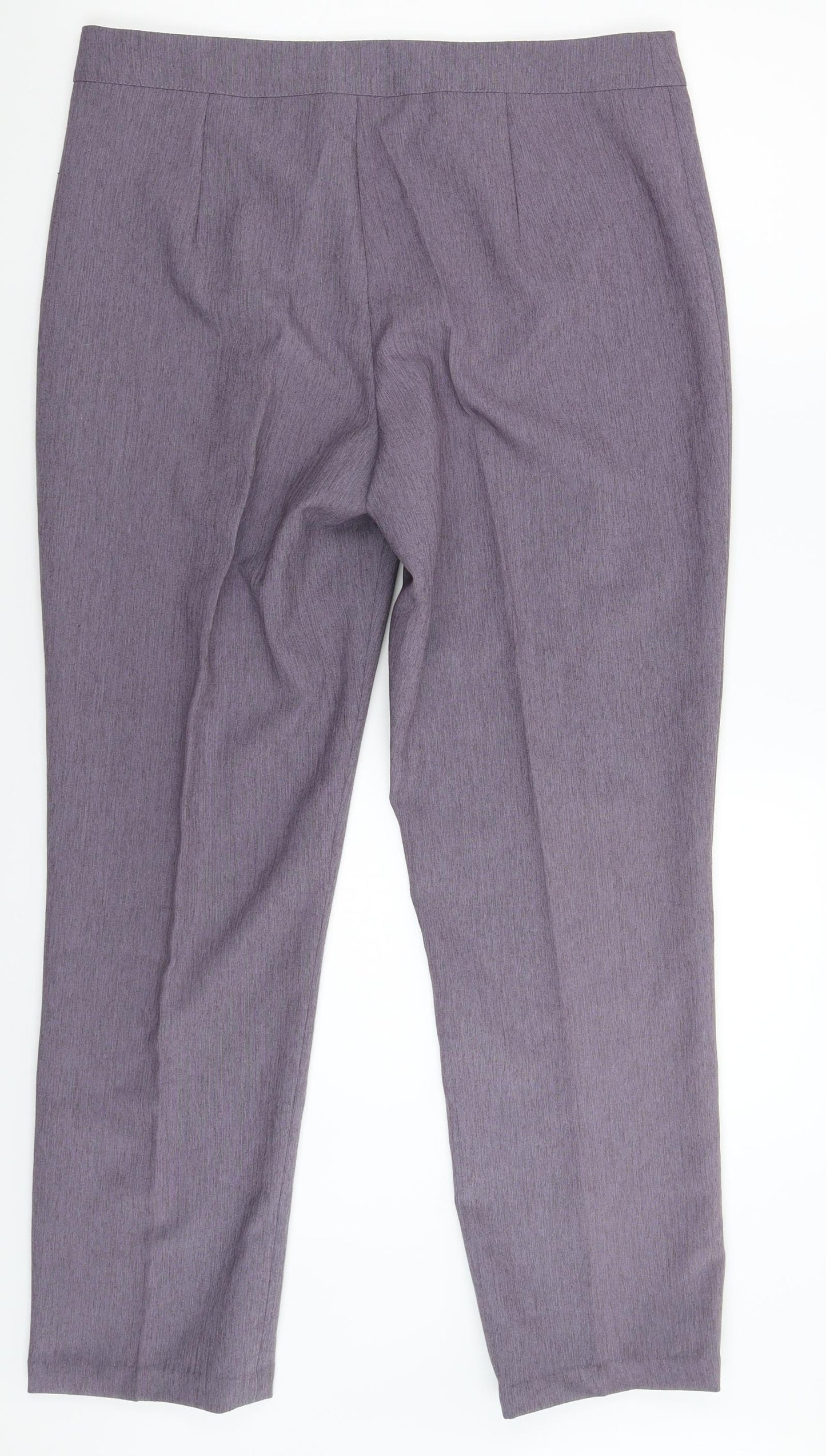 Womens UK Size 34 in Preworn Regular Fit  Grey Trousers