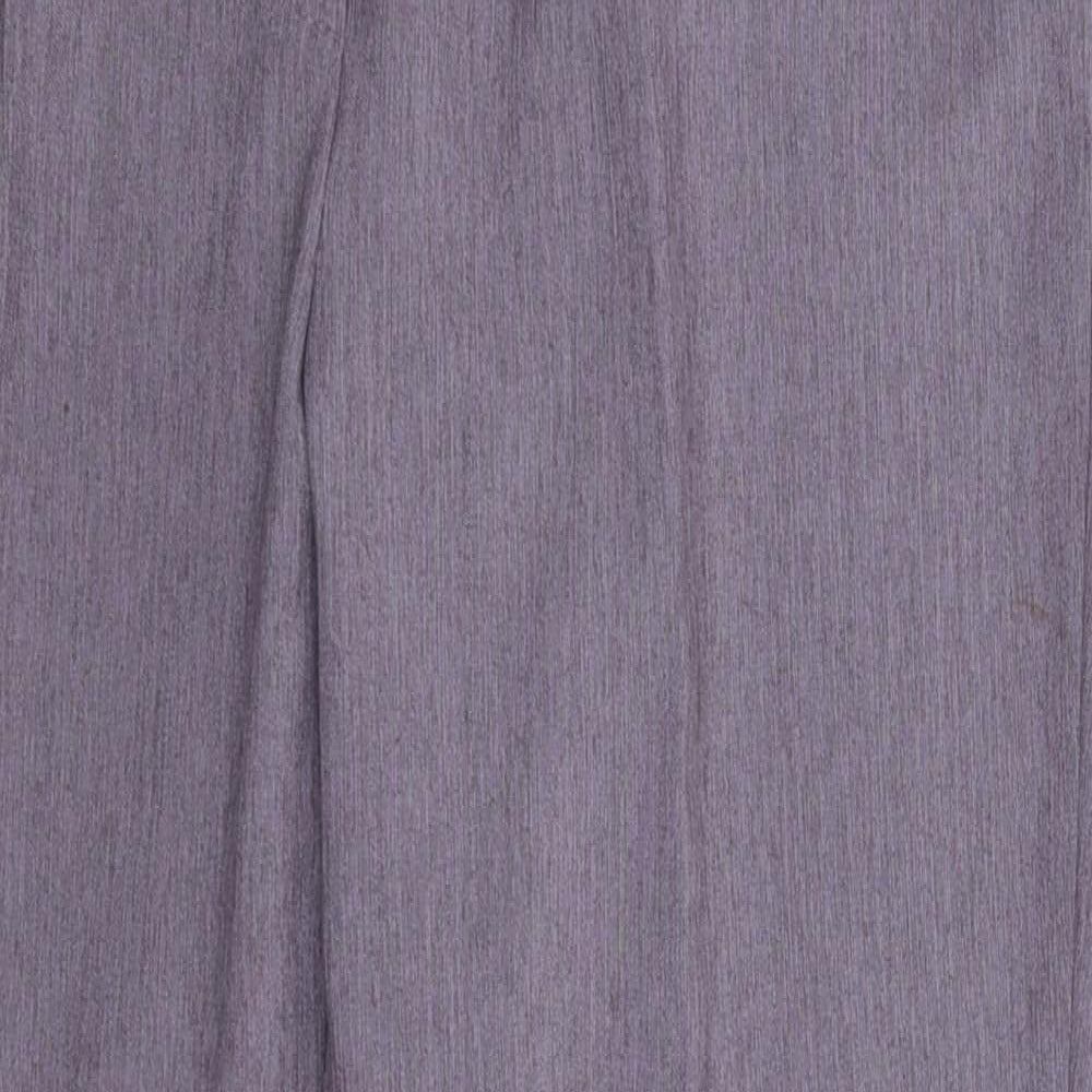 Womens UK Size 34 in Preworn Regular Fit  Grey Trousers
