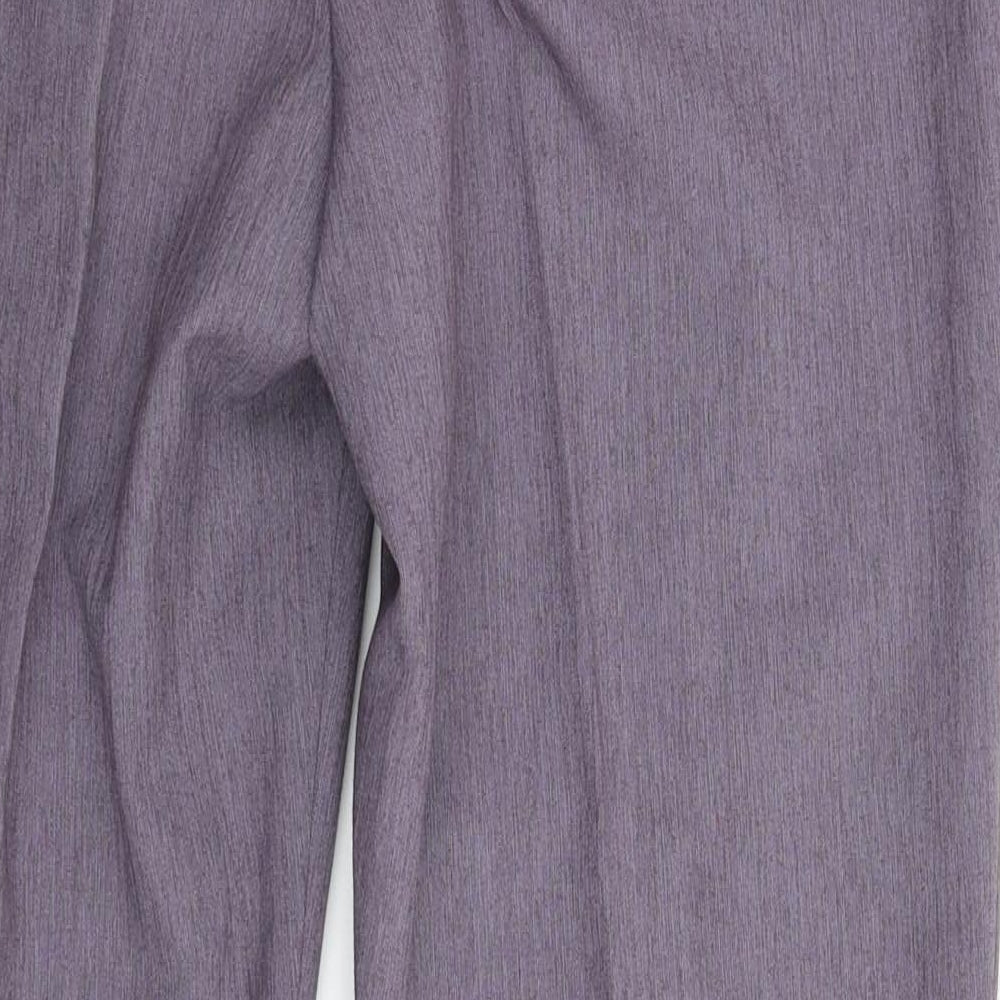 Womens UK Size 34 in Preworn Regular Fit  Grey Trousers