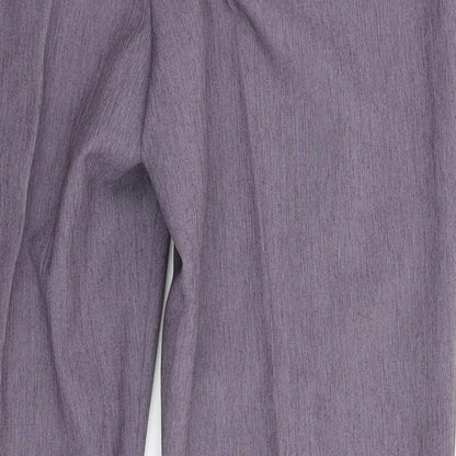 Womens UK Size 34 in Preworn Regular Fit  Grey Trousers