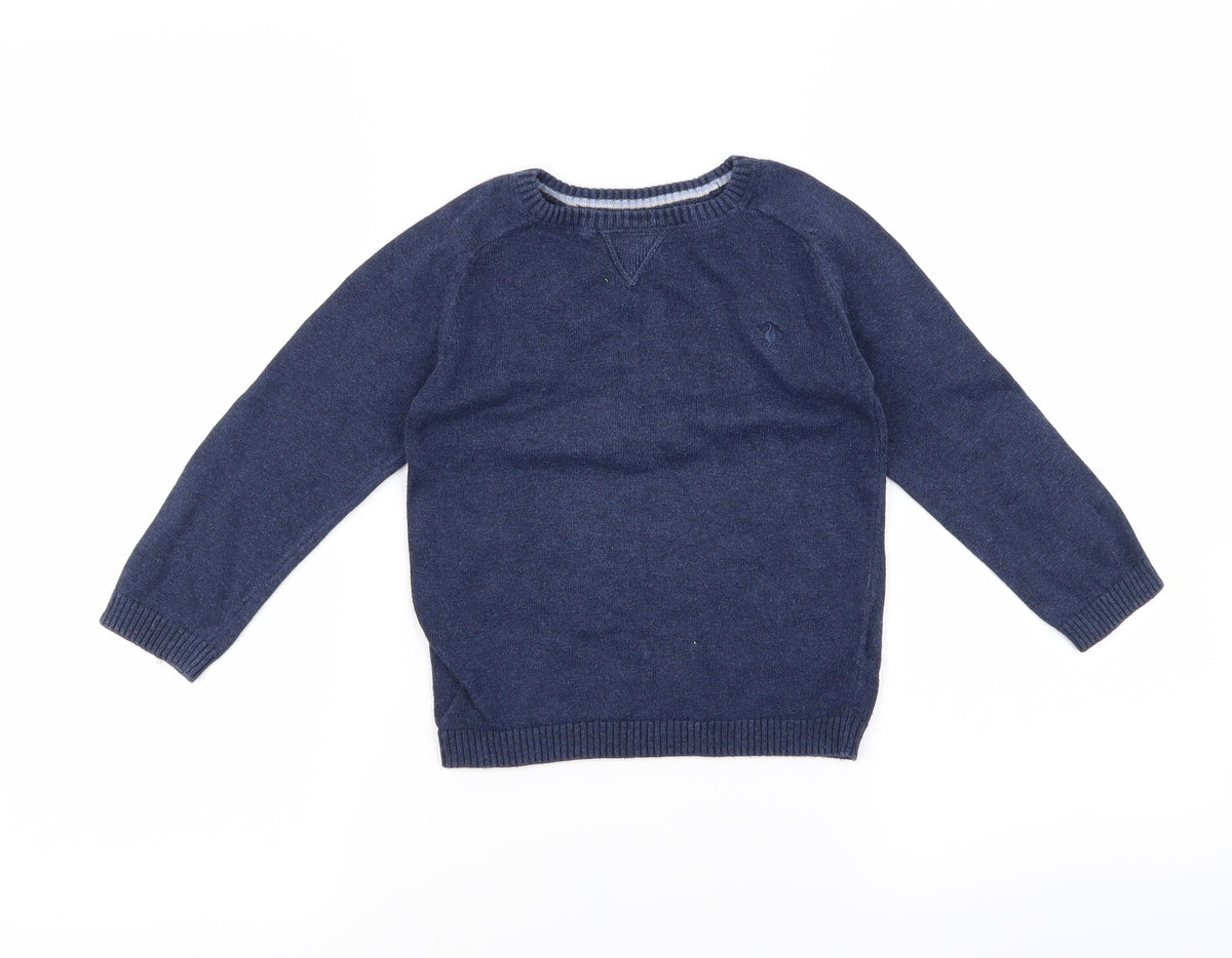 Next Boys Blue   Pullover Jumper Size 3 Years